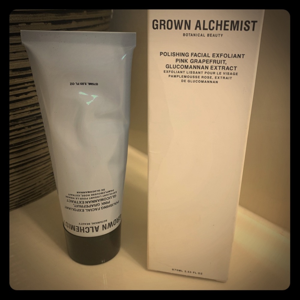 New grown alchemist polishing facial exfoliant